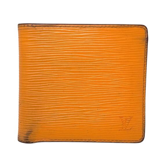 Louis Vuitton Orange Bifold Wallet - Picture 1 of 11